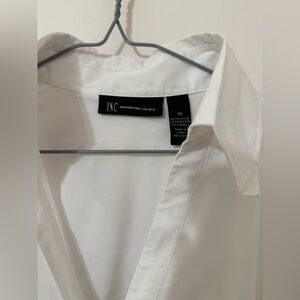 INC International Concepts Crisp White Shirt